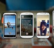 Pirmieji telefonai, kurių savininkai galės i&scaron;bandyti naująją &bdquo;Facebook Home&ldquo; aplinką