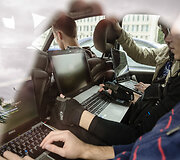 IT sistemų administratorių turnyro &bdquo;SysAdmin 2013&ldquo; akimirka