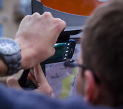 IT sistemų administratorių turnyro &bdquo;SysAdmin 2013&ldquo; akimirka