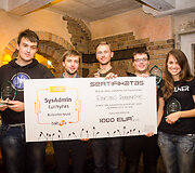 IT sistemų administratorių turnyro &bdquo;SysAdmin 2013&ldquo; nugalėtojai