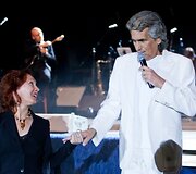 Toto Cutugno su gerbėja 