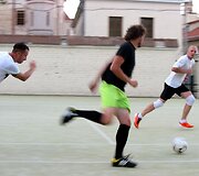 &bdquo;Biplan&ldquo; ir &bdquo;Bez bilieta&ldquo; muzikantų komanda žaidė futbolą su FK &bdquo;Barbakanas&ldquo;