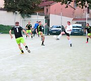 &bdquo;Biplan&ldquo; ir &bdquo;Bez bilieta&ldquo; muzikantų komanda žaidė futbolą su FK &bdquo;Barbakanas&ldquo;