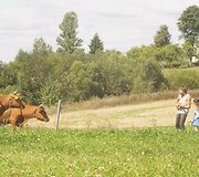  Mantas Jankavičius ir Džesika Vienažindytė 