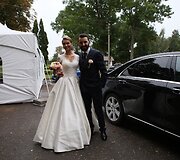 Arno &Scaron;vilpausko ir &Scaron;arūnės Raguckaitės vestuvės