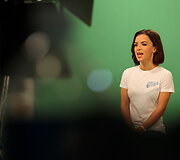 Klipo &bdquo;Kalėdų naktį tylią&ldquo; filmavimas