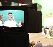Klipo &bdquo;Kalėdų naktį tylią&ldquo; filmavimas