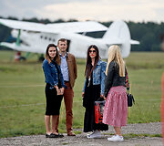 Televizinis vakarėlis Pociūnų aerodrome
