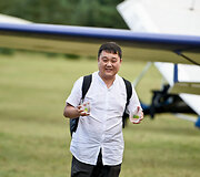 Televizinis vakarėlis Pociūnų aerodrome