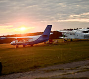 Televizinis vakarėlis Pociūnų aerodrome