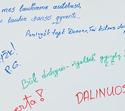 Akcija &bdquo;Mir&scaron;tu, kaip noriu gyventi&ldquo;