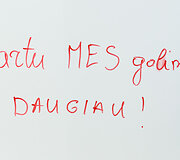 Akcija &bdquo;Mir&scaron;tu, kaip noriu gyventi&ldquo;