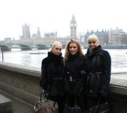 I&scaron; kairės: Oksana Pikul, Ingrida Kolytė ir Skaistė Steikūnaitė