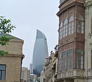 Pasivaik&scaron;čiojimas po Azerbaidžano sostinę Baku