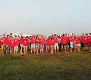 Lietuviai festivalyje &bdquo;Heineken Open&lsquo;er&ldquo; giedojo Lietuvos himną