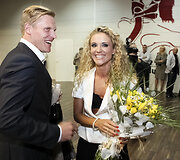 Edita Daniūtė su vyru Mindaugu Vasiliausku