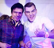 &bdquo;Radistai&ldquo; Jonas (kairėje) ir Rolandas