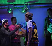 Apdovanojimų akimirka