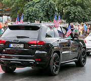 Amerikieti&scaron;kų automibilių paradas Palangoje