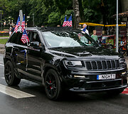 Amerikieti&scaron;kų automibilių paradas Palangoje