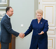 Aurelijus Veryga ir Dalia Grybauskaitė