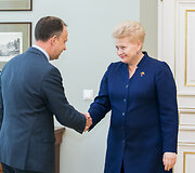 Aurelijus Veryga ir Dalia Grybauskaitė