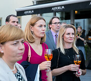 Vie&scaron;bučio &bdquo;Radisson Blu&ldquo; gimtadienio akimirka