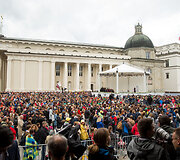 Popiežius Katedros aik&scaron;tėje
