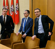 Gabrielius Landsbergis, Julius Sabatauskas, Linas Kukuraitis