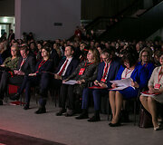 LSDP konferencijos &bdquo;Žmonių vardu&ldquo; akimirka