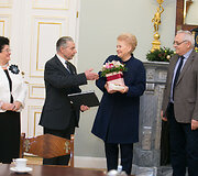 Julija Birutė Barutienė, Petras Ruzgus, Dalia Grybauskaitė, Kajatonas &Scaron;liogeris