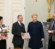 Julija Birutė Barutienė, Petras Ruzgus, Dalia Grybauskaitė, Kajatonas &Scaron;liogeris