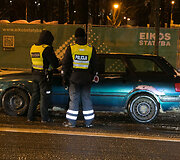 Vilniaus kelių policijos reidas