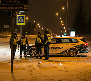 Vilniaus kelių policijos reidas