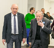 Renaldas Gudauskas ir Vytautas Landsbergis