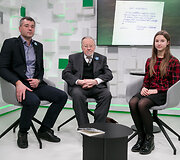 Vytautas Landsbergis ir Mindaugas Mikalauskas