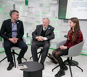 Vytautas Landsbergis ir Mindaugas Mikalauskas