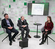 Vytautas Landsbergis ir Mindaugas Mikalauskas