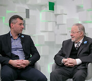 Vytautas Landsbergis ir Mindaugas Mikalauskas