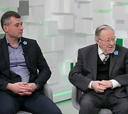 Vytautas Landsbergis ir Mindaugas Mikalauskas