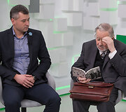 Vytautas Landsbergis ir Mindaugas Mikalauskas