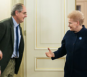 Edward Lucas ir Dalia Grybauskaitė