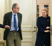 Edward Lucas ir Dalia Grybauskaitė