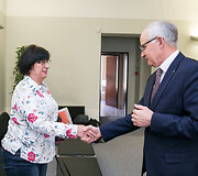 Algirdas Monkevičius ir Ramutė Minkevičienė