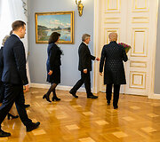 Prezidentė susitiko su Seimo valdyba 