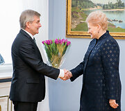 Viktoras Pranckietis ir Dalia Grybauskaitė