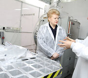 Dalia Grybauskaitė lazerių gamykloje &bdquo;Ekspla&ldquo;