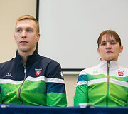 Inga Mik&scaron;taitė ir Edgardas Sečinskis