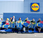 &bdquo;Lidl&ldquo; parduotuvės atidarymo akimirka