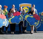 &bdquo;Lidl&ldquo; parduotuvės atidarymo akimirka